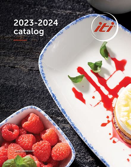 iti tableware catalog.